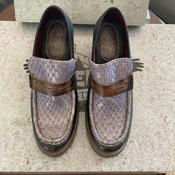 Freebird Bristol Booties, Navy size 8 - Picture 2 of 8